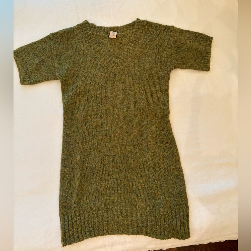 J. Crew Olive Knit Sweater